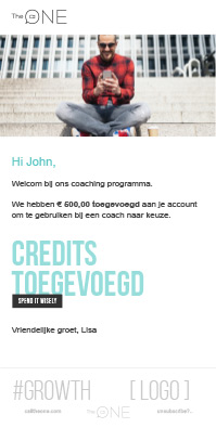 krijg een melding wanneer er coaching budget is toegevoegd