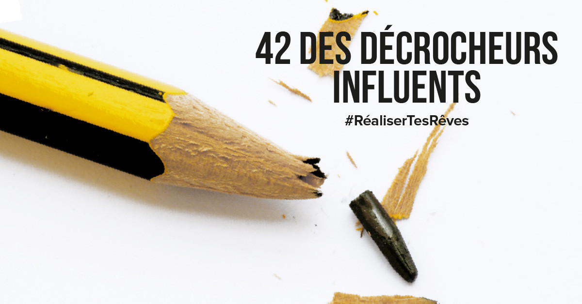 42 Des décrocheurs influents qui ont changé le monde