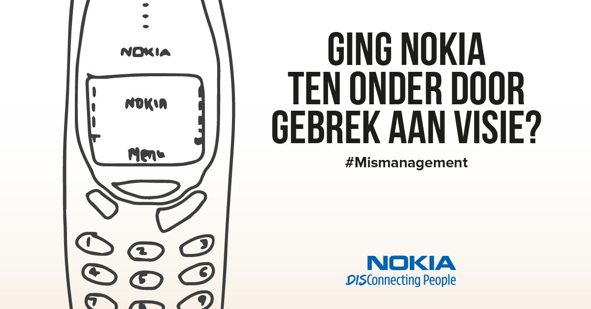 Ging Nokia ten onder door gebrek aan visie?