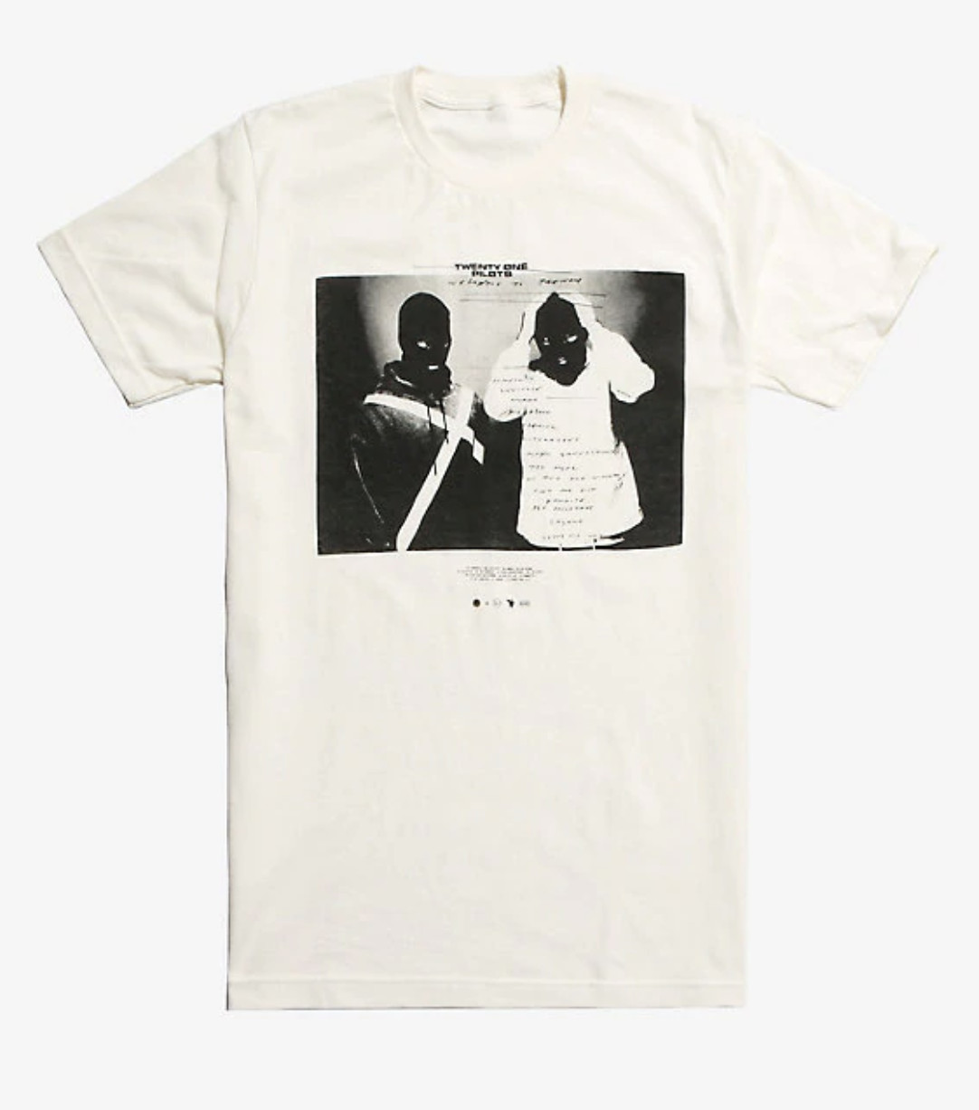 Giveaway Twenty One Pilots Skimask Shirt Strife Magazine