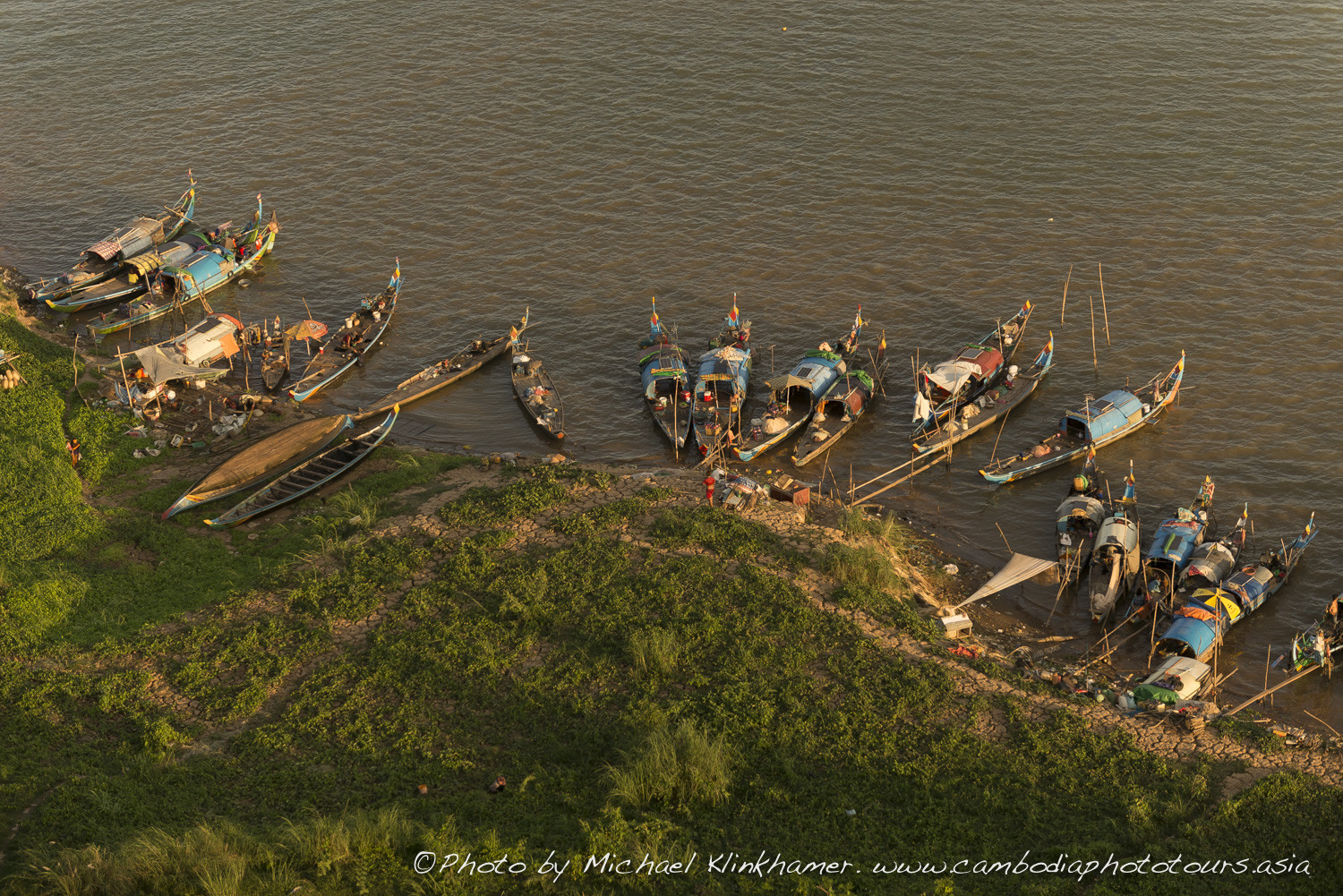 Cham in river Phnom Penh