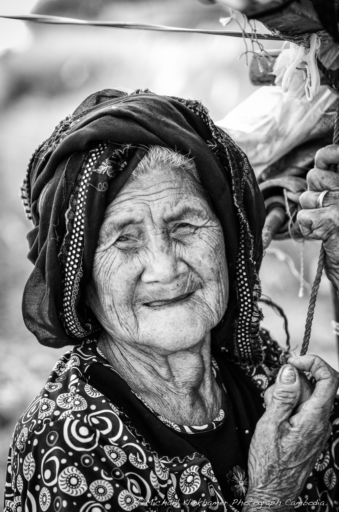 Cham old woman