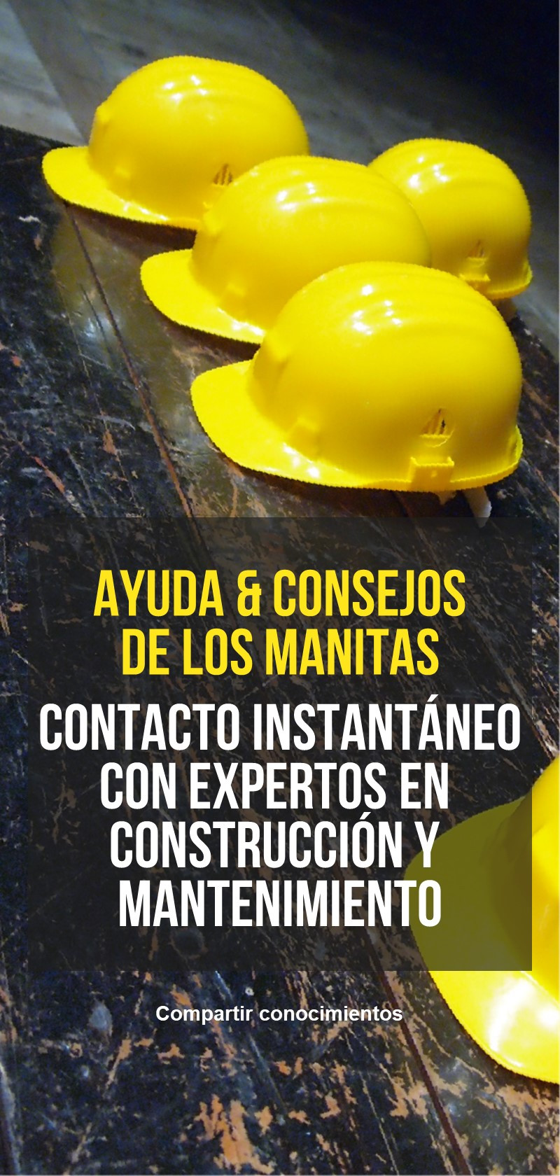 Consejos de un manitas, un albañil o un obrero de la construcción