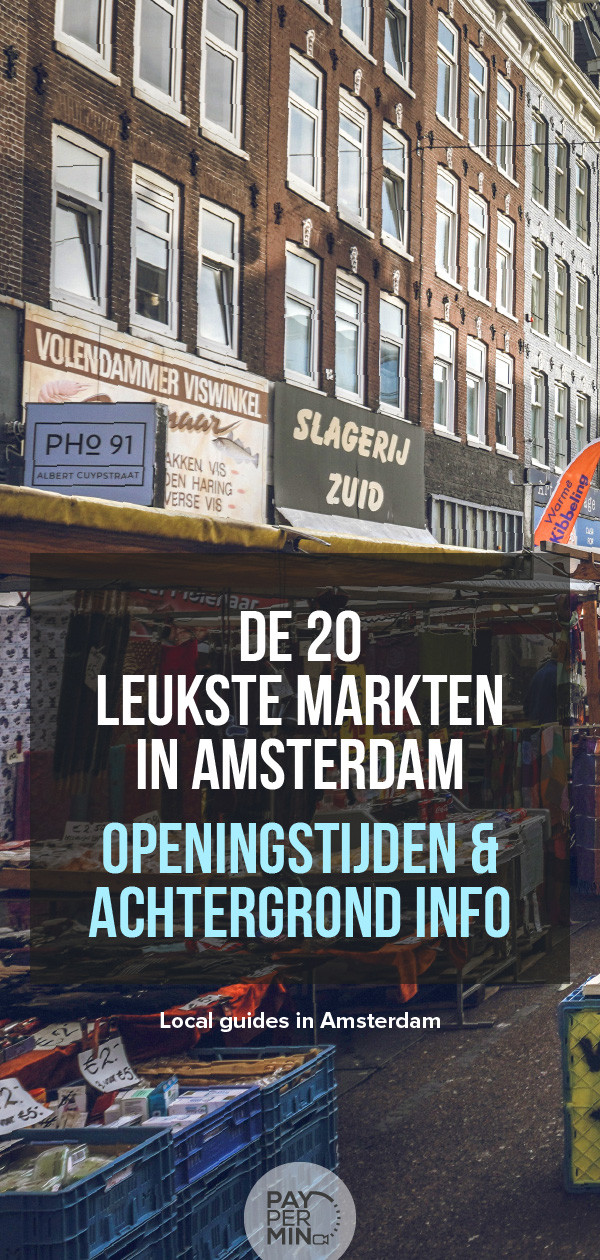 De 20 leukste markten in Amsterdam