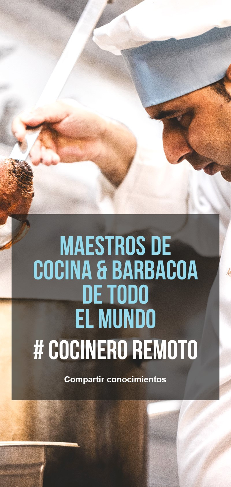 Expertos en cocina y barbacoa