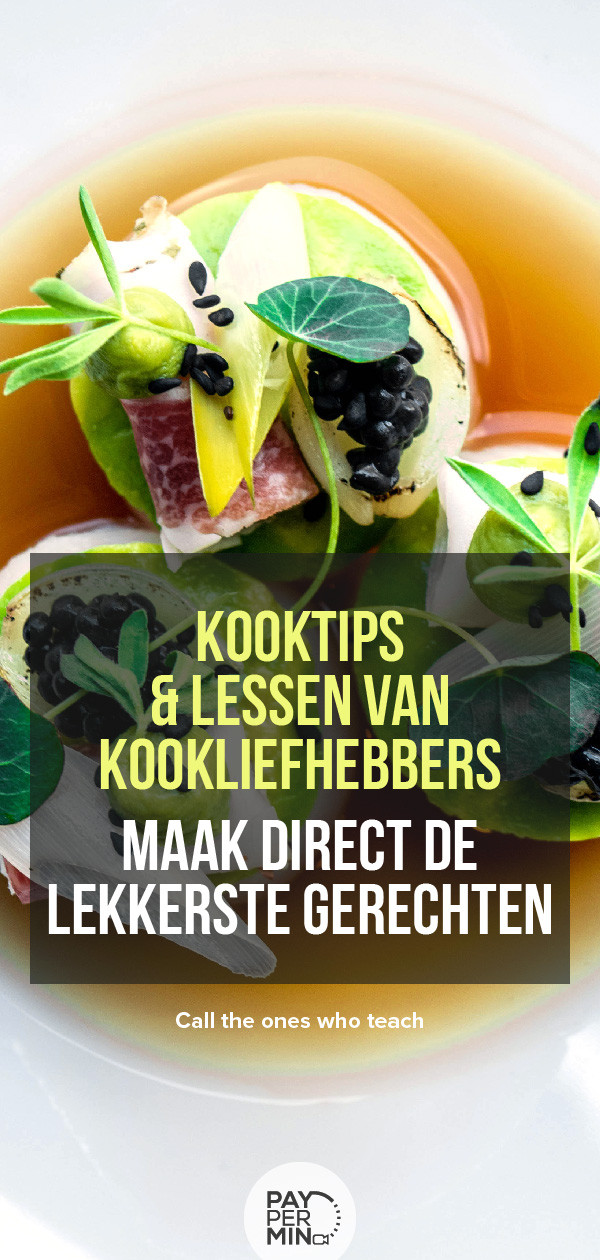 Kooktips en lessen