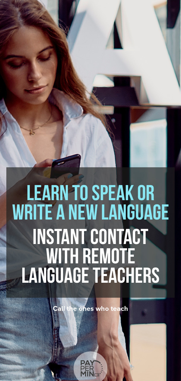 Learn a language from private teachers