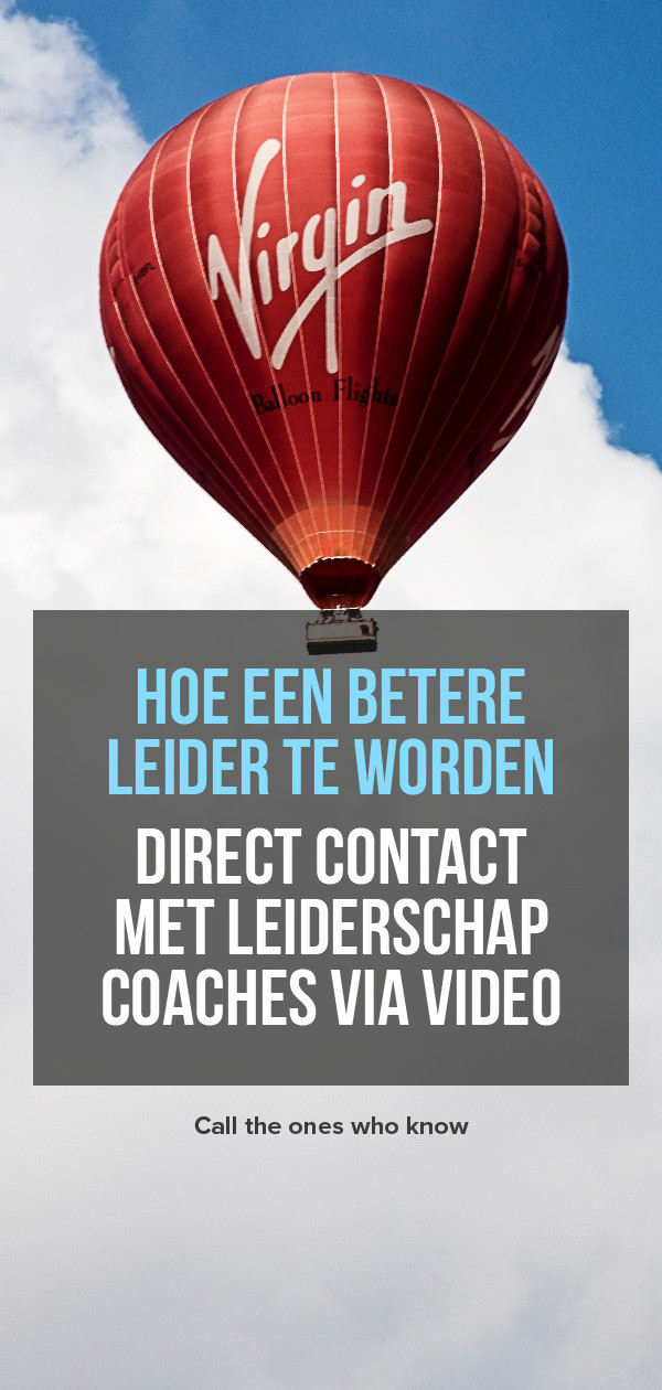 Online leiderschapstraining & -coaching