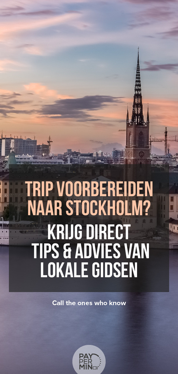 Lokale gidsen in Stockholm
