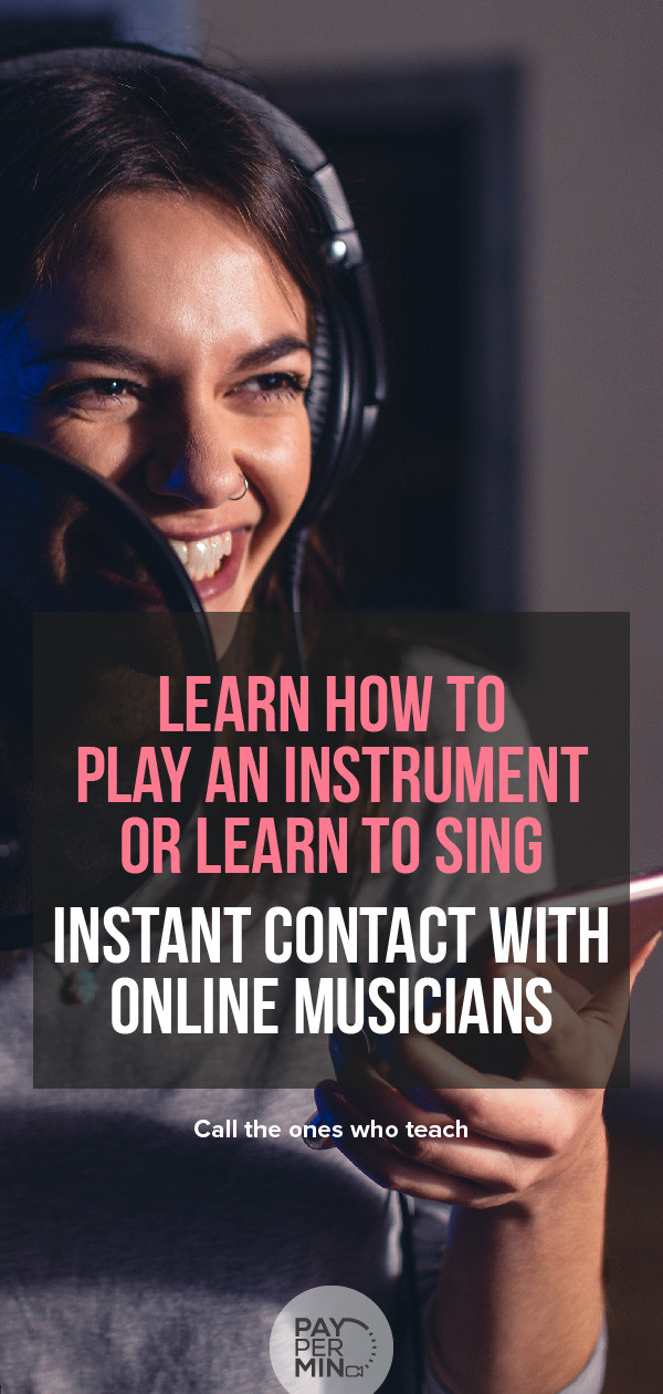 Learn from the best musicians and singers or start working with them