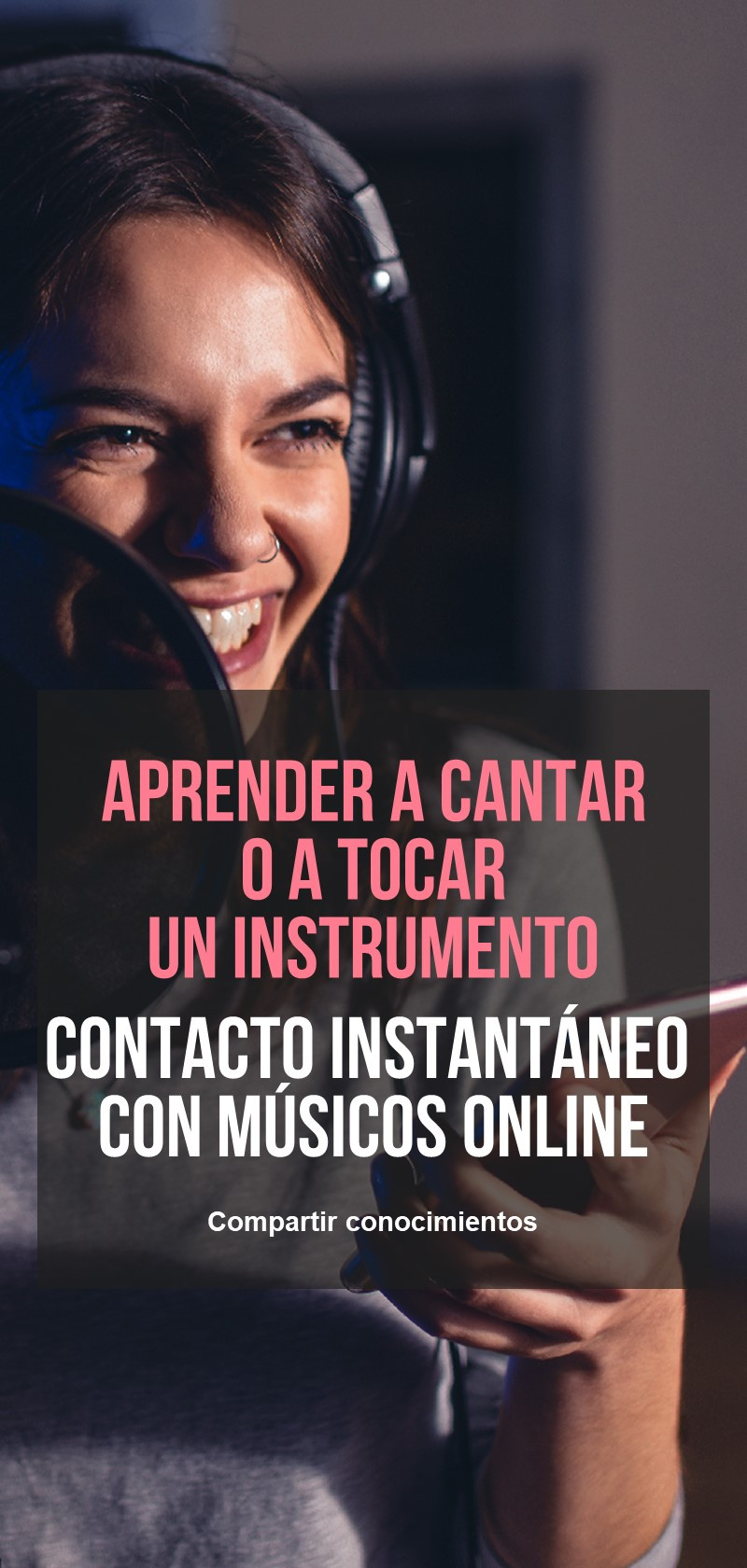 Aprende de los mejores músicos o empieza a trabajar con ellos