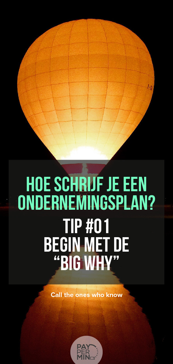 Ondernemingsplan schrijvers en consultants