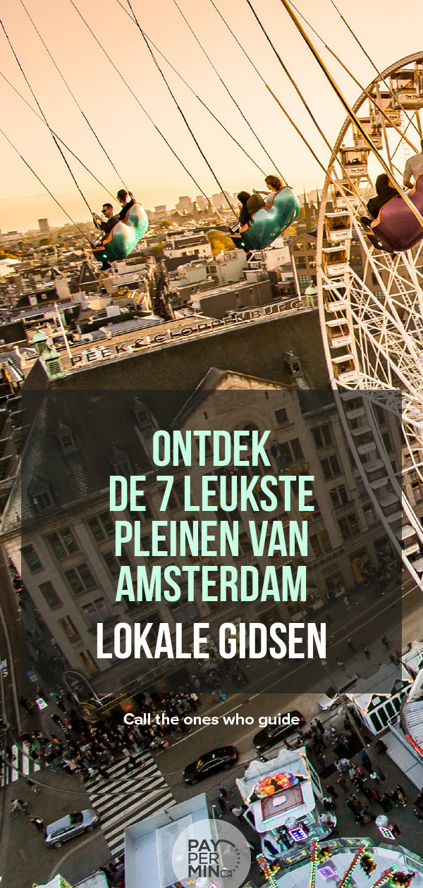 Pleinen in Amsterdam