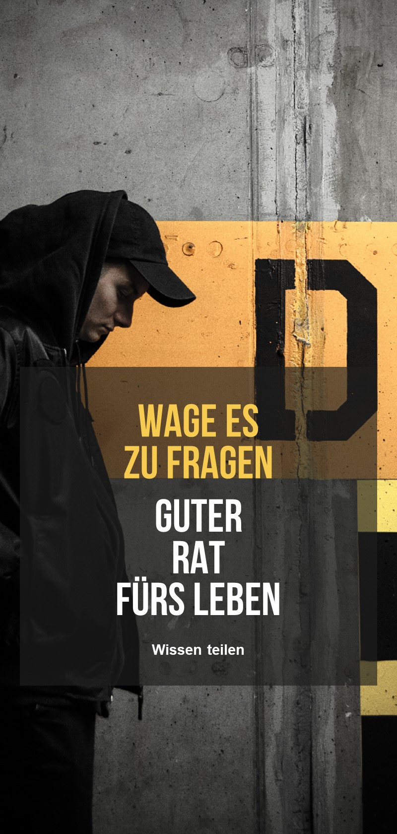 Menschen, die dir Ratschläge geben können