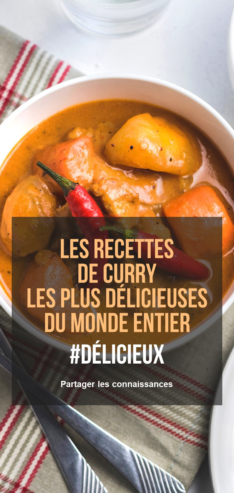 Les recettes de curry les plus délicieuses