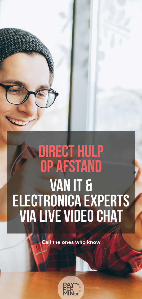 Online hulp op afstand van IT & Electronica experts