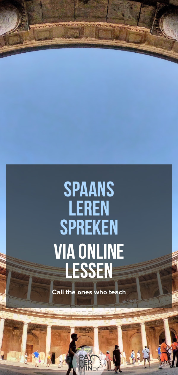 Spaans leren spreken via online lessen
